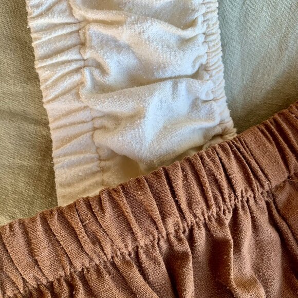 BUNDLE of OZMA of California House Top, Umber + Natural (Regen Silk Noil) - Picture 7 of 7